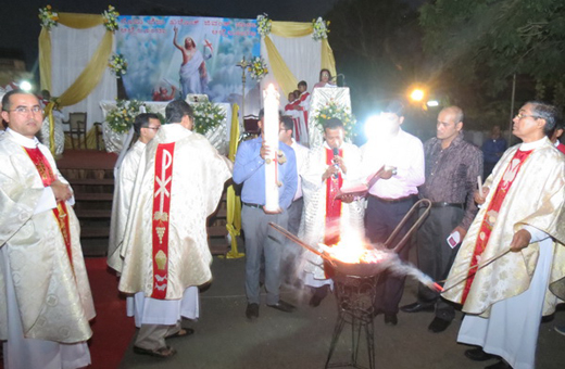 Easter Vigil in Mangalore and Udupi 